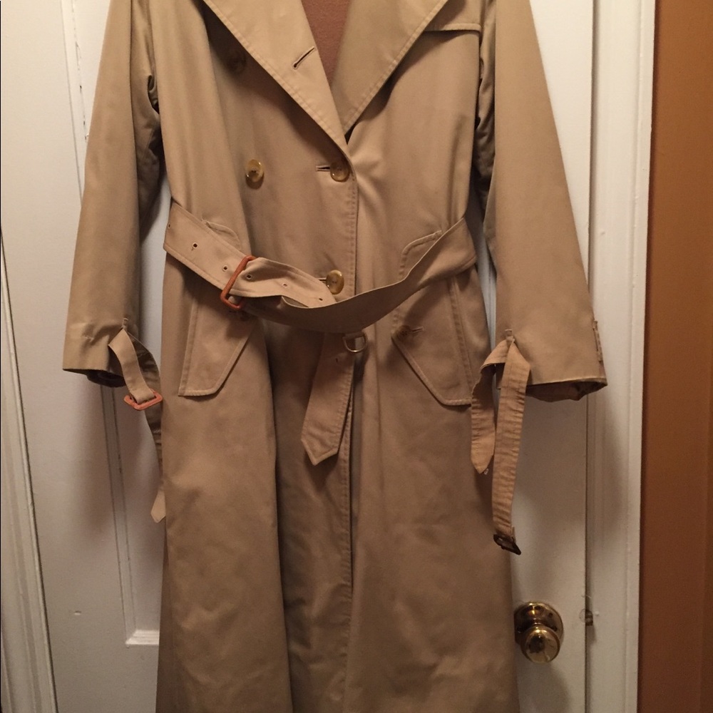 Burberry raincoat